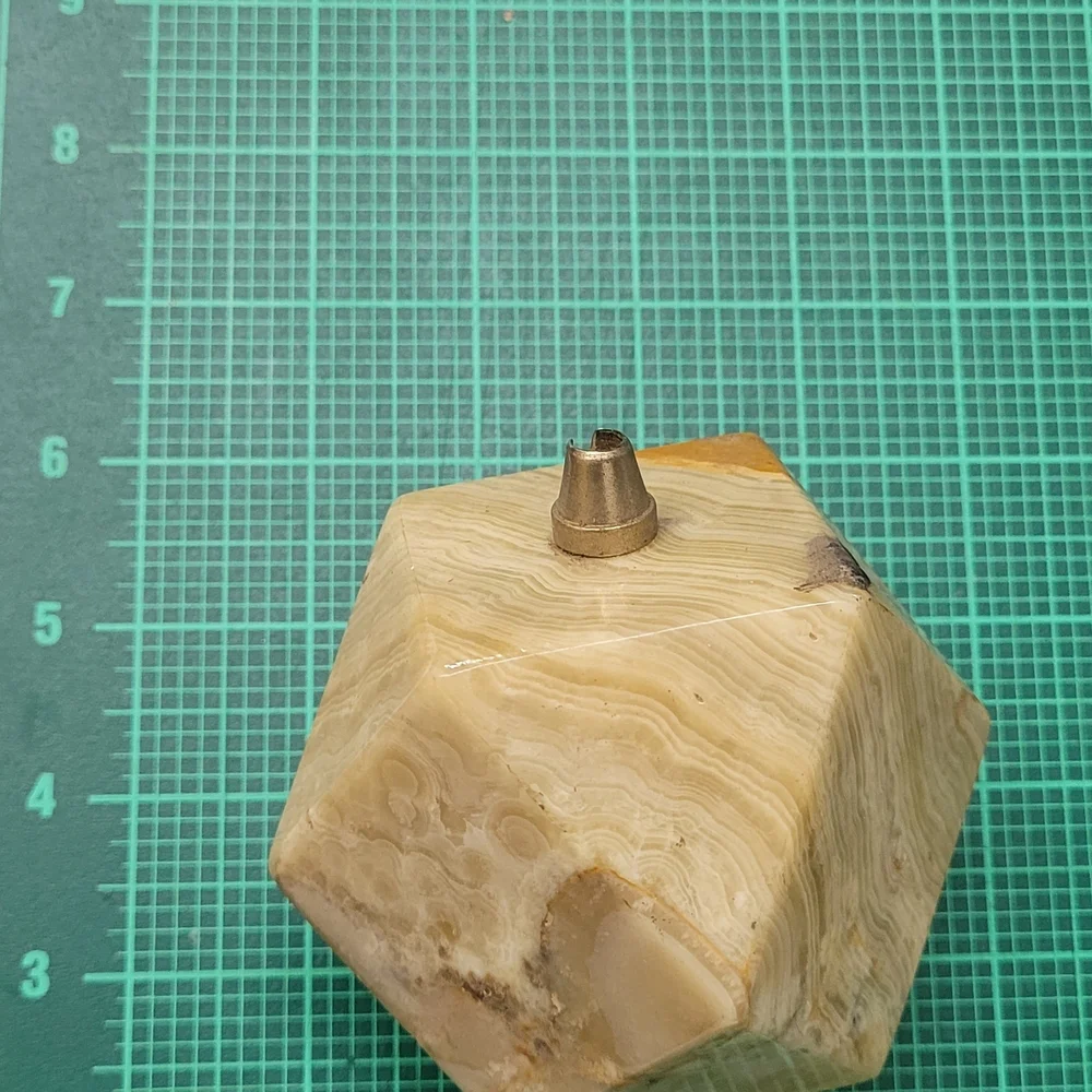 Geometric Stone Decor Piece